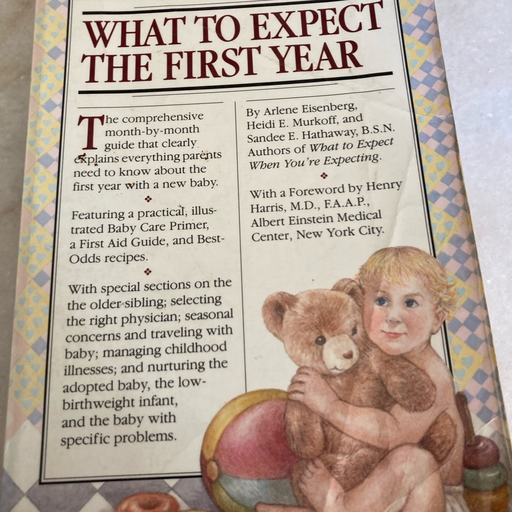 What to expect the first year